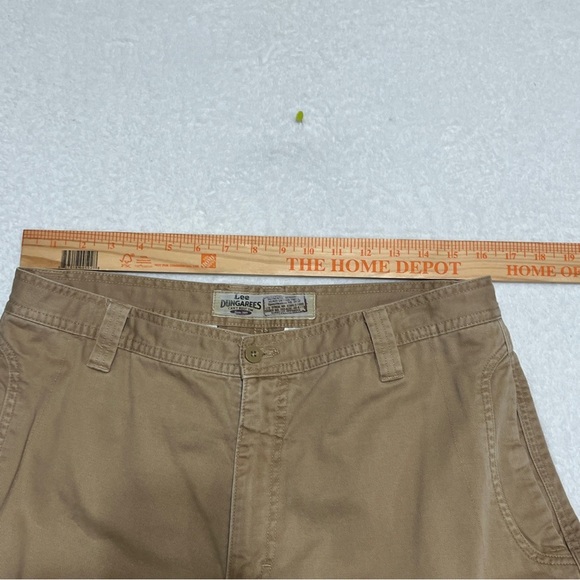 LEE DUNGAREES Mens Cargo Shorts Tan/Khaki Size 33 - Picture 11 of 16